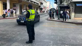 La SSP llamó a la población a seguir en todo momento las indicaciones del personal de vialidad