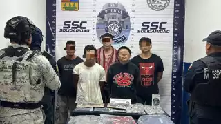 El grupo estaba conformado por hombres menos de 25 años y uno de 40