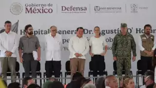 Joaquín Díaz Mena agradeció a la presidenta Claudia Sheinbaum por el apoyo para Yucatán