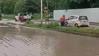 Lluvias siguen en Chetumal