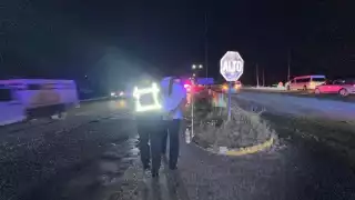 La colisión dejó una persona lesionada, quien fue trasladada a un hospital y el responsable fue detenido