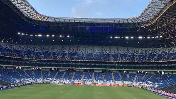 El estadio BBVA de Rayados El estadio BBVA de Rayados