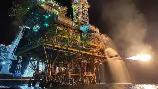 Piratas armados irrumpen en la plataforma Akal Romeo en la Sonda de Campeche