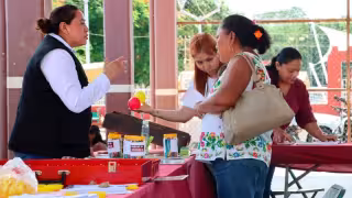 Feria Libre acerca servicios de salud y bienestar a mujeres de 13 municipios de Yucatán