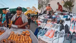 Comida típica,  ropa,  antojitos y más: Esto es lo que se puede encontrar en el famoso “tianguis de la 219" de Cancún (VIDEO)