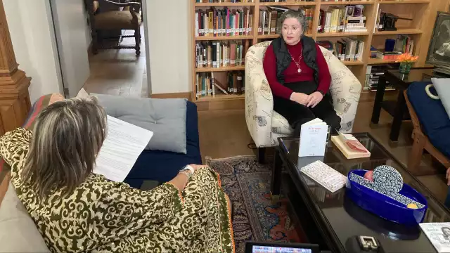 “Escribir —explica— es traducirse, incluso a una misma. No basta con vivir, hay que pasarlo al lenguaje".