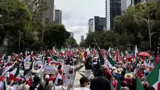 Reforma Judicial: Dos marchas se concentran en calles de la Ciudad de México