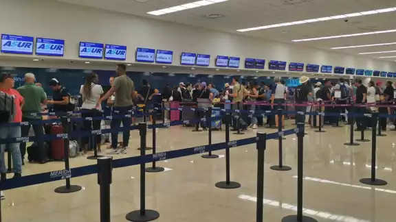 Los vuelos de este lunes registran el 90% de ocupación Los vuelos de este lunes registran el 90% de ocupación