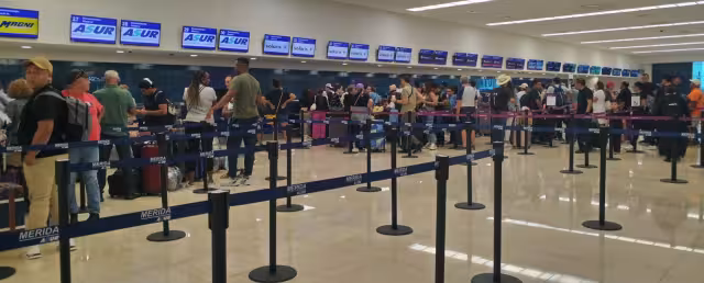 Los vuelos de este lunes registran el 90% de ocupación