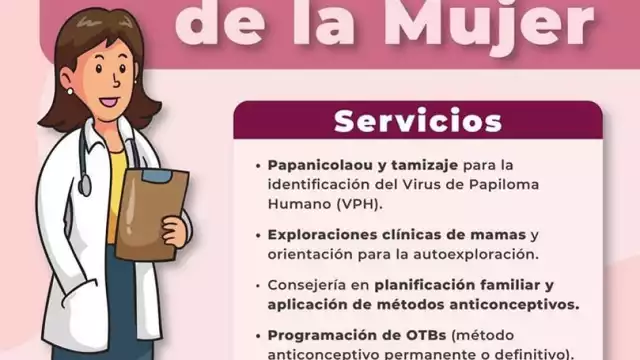 Los servicios médicos abarcan desde chequeos y consejería para planeación familiar