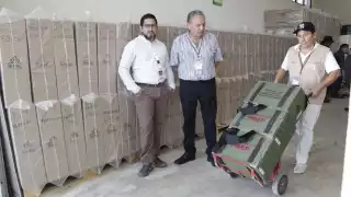 Los paquetes electorales estarán llegando a partir de este domingo