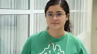 Dana Medina González, alumna de tercer grado de Secundaria, obtuvo la medalla de Bronce