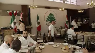 Joaquín Díaz Mena presenta propuestas de Gobierno a la comunidad Libanesa de Yucatán