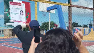 La madre de Fernanda Cayetana, menor desaparecida en Quintana Roo, encabezó el colectivo