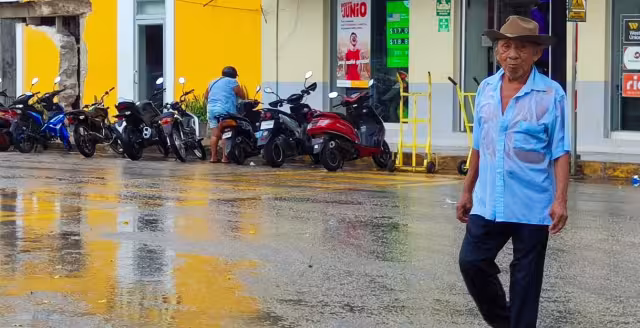 Municipios del Sur de Yucatán registraron fuertes lluvias