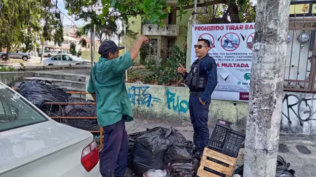 En el periodo vacacional de verano se registró un aumento del 15% en la generación de basura