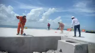 Así avanzan los trabajos del nuevo Astillero de Progreso