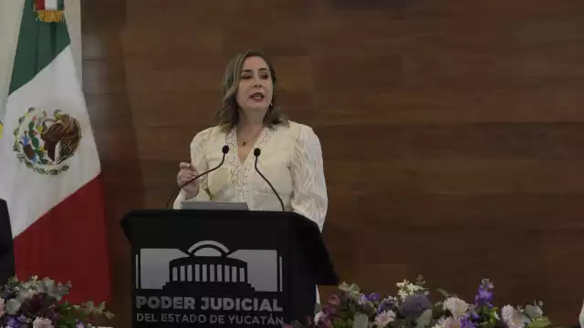 La magistrada Presidenta María Carolina Canto Valdés presentó su Informe Anual de Actividades