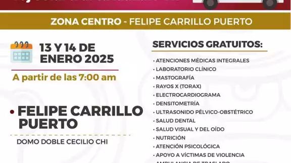 Fechas y servicios en Felipe Carrillo Puerto Fechas y servicios en Felipe Carrillo Puerto