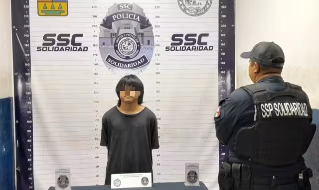 El presunto asaltante fue puesto a disposición de la FGE