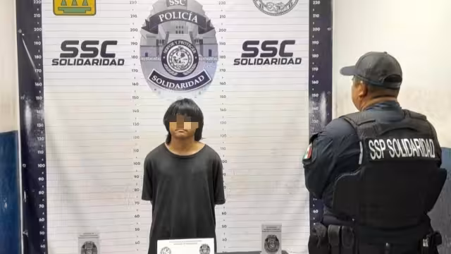 El presunto asaltante fue puesto a disposición de la FGE