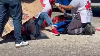Motociclista fallece tras accidente en carretera en Campeche.