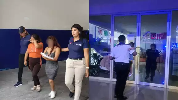 La madre fue canalizada para recibir atención especializada