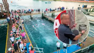 Pese a que se realizaron los protocolos de emergencia y fue llevado a un hospital cercano, perdió la vida