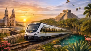 Viajar de Campeche a Mérida en Tren Maya: precios accesibles y trayecto de dos horas