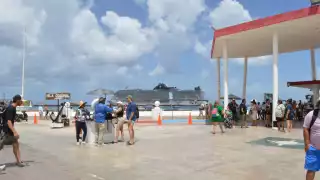 Cozumel sufrió un apagón general que dejó sin luz a toda la ciudad.