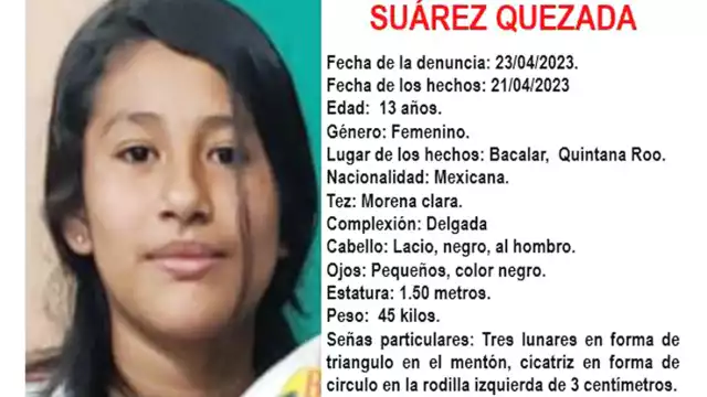 Tras lanzar la alerta, autoridades de Quintana Roo pidieron a la ciudadanía ayuda para tratar de localizar a esta joven