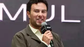 Checo muestra que está al margen de lo que ocurrió en la última fecha