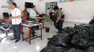 El papel que se usó en el proceso del 2024 se reciclará para elaborar libros de texto gratuito de nivel básico