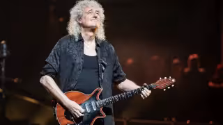 ¿Cuál es el estado actual de salud de Brian May tras sufrir un derrame cerebral?