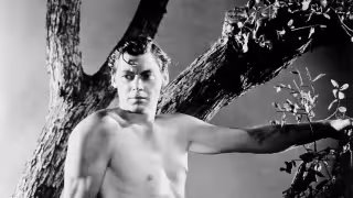 Johnny Weissmuller como tarzán