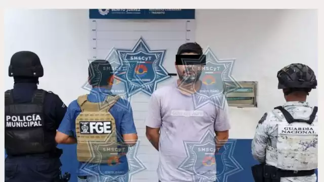 Luis Antonio “N”, de 39 años, fue detenido y puesto a disposición de la Fiscalía General del Estado