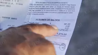 Ciudadanos de varias regiones se quejan de que el servicio no les llega, pero los recibos sí están a tiempo, y muchos con precios más elevados.