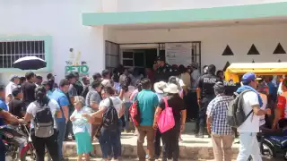 Pobladores se han quejado por la falta de organización