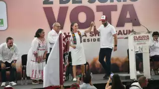 La candidata Claudia Sheinbaum refrenda compromiso con Campechanos