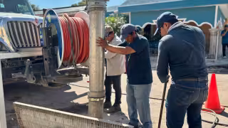 Las intervenciones en el sistema de drenaje aseguran menos encharcamientos en puntos críticos