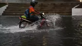 Las lluvias siguen afectando gran parte del estado de Campeche 