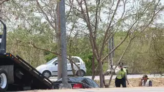 Solamente se registraron daños materiales