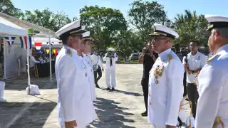 Guadalupe Juan José Bernal Méndez asumió como Comandante de la Séptima Zona Naval, sustituyendo a Gilberto Carballo Ávila