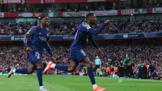 Ousmane Dembélé anotó el gol de la victoria para el Paris Saint Germain.