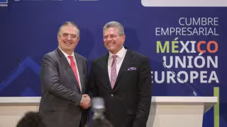 México y la Unión Europea alistan firma de histórico acuerdo comercial