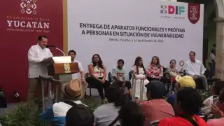 Se entregaron aparatos funcionales y prótesis a personas en situaciones de vulnerabilidad