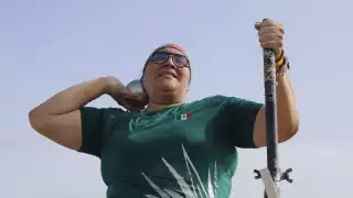 La meridana posee el récord global en la categoría F33, con una distancia de 8.23 metros