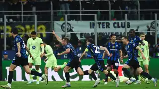 El Inter de Milán celebró en grande el pase a la final de la Champions 2025.