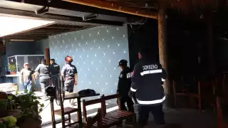 Bomberos de la SSP se encargaron de lo ocurrido