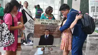 Elder Olmedo regresó a Campeche tras cumplir una misión religiosa de dos años en Culiacán, Sinaloa.